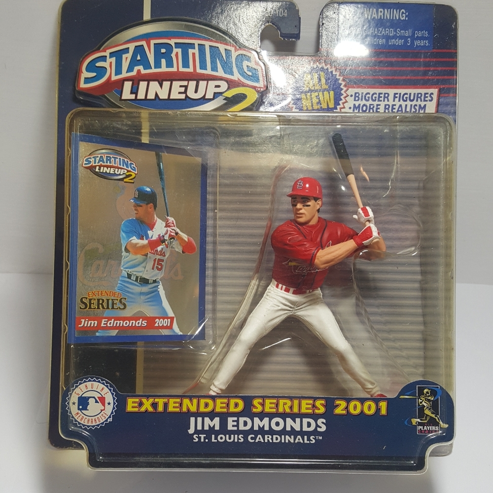 2001 Starting Lineup Jim Edmonds. - Picture 2 of 4